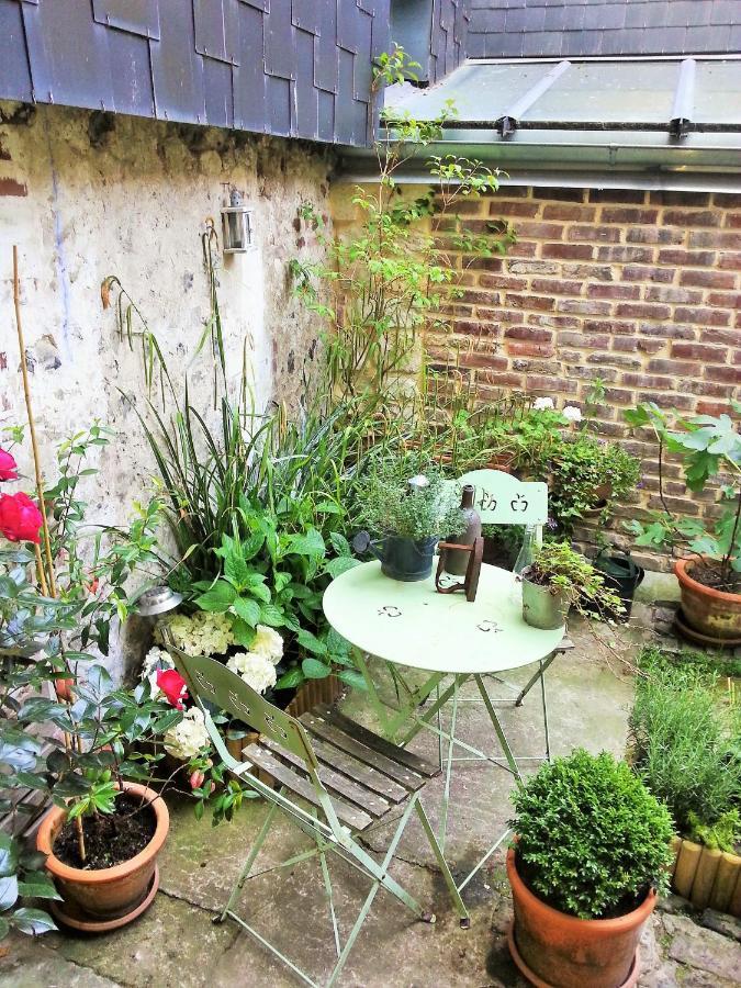 Apartament My Little Garden -Parking Gratuit 500M -Coeur Historique -La Clef De Honfleur Zewnętrze zdjęcie