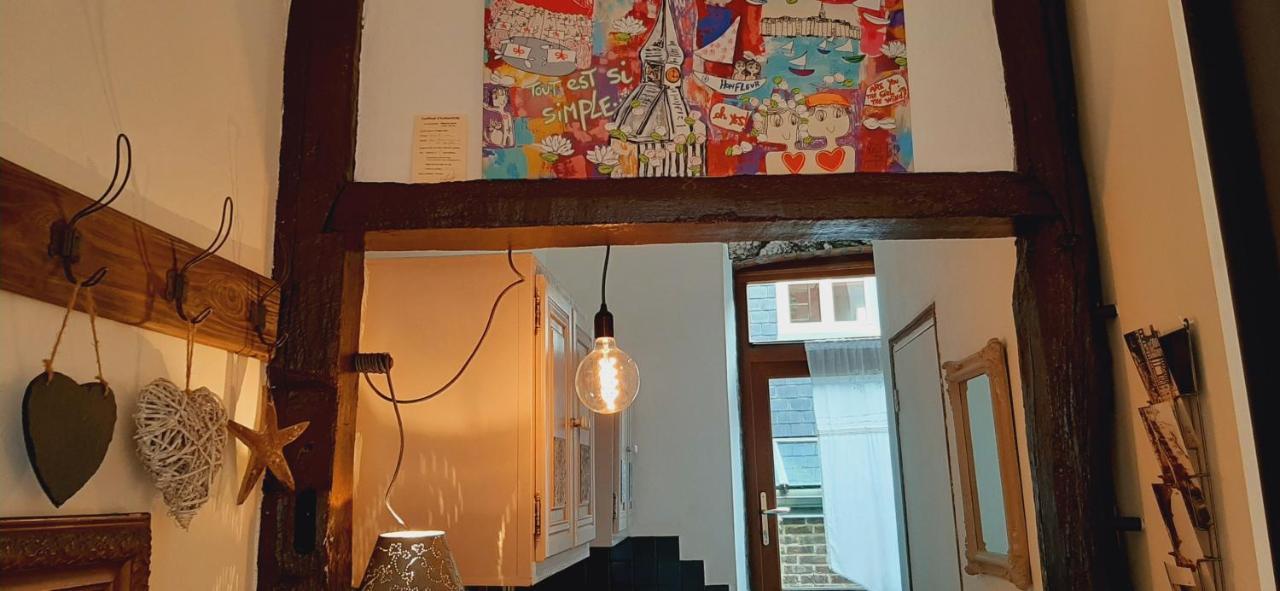 Apartament My Little Garden -Parking Gratuit 500M -Coeur Historique -La Clef De Honfleur Zewnętrze zdjęcie