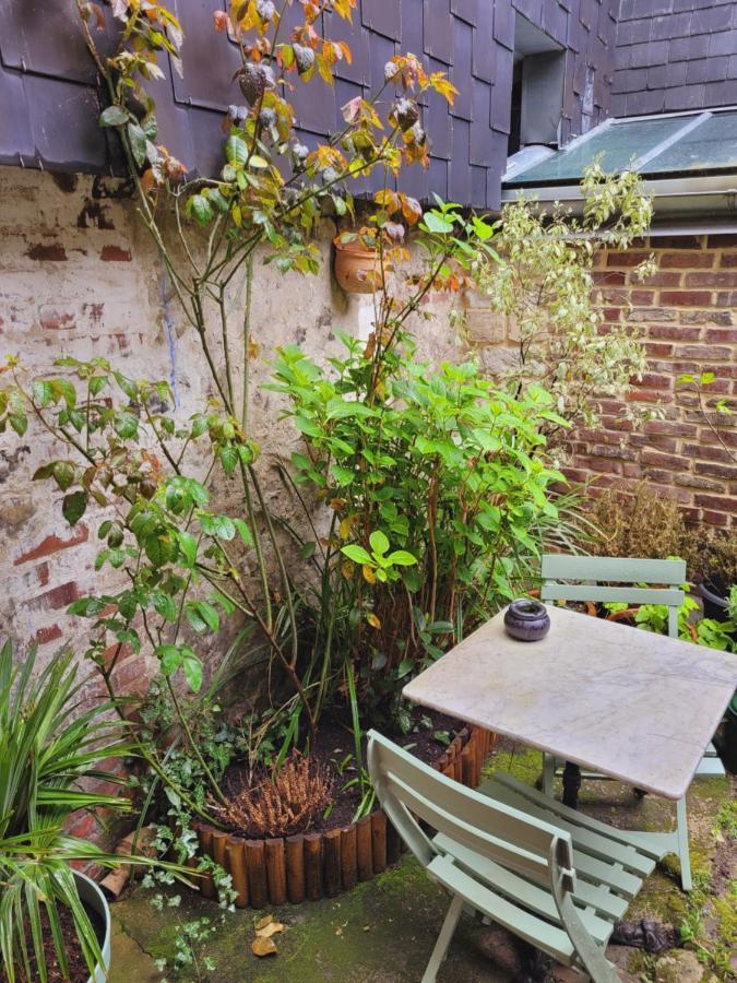Apartament My Little Garden -Parking Gratuit 500M -Coeur Historique -La Clef De Honfleur Zewnętrze zdjęcie