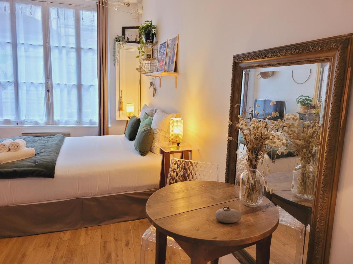Apartament My Little Garden -Parking Gratuit 500M -Coeur Historique -La Clef De Honfleur Zewnętrze zdjęcie
